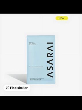 ASARAI Hydrating Sheet Mask - Light Blue sunset soak